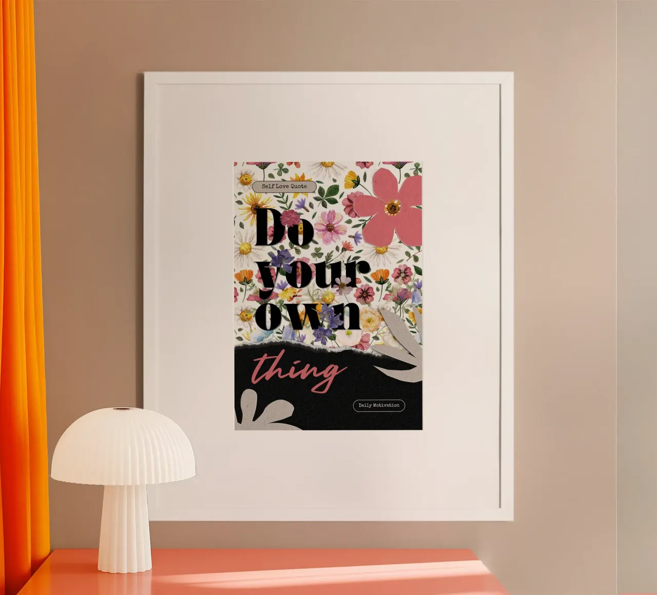 DO YOUR OWN THING poster de ARTEVO