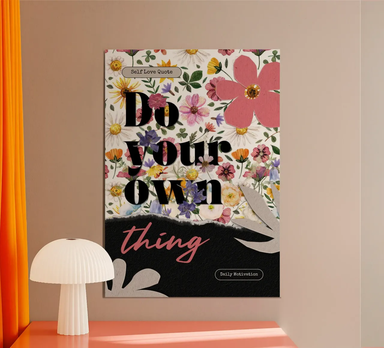 DO YOUR OWN THING poster de ARTEVO