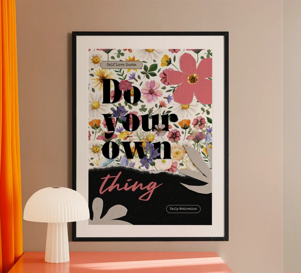 DO YOUR OWN THING poster de ARTEVO