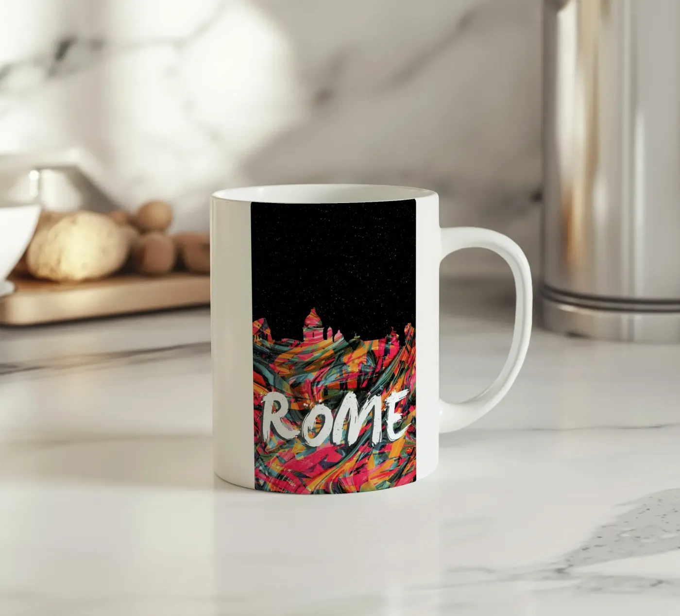 Rome ceramic mug by Danny Ivan