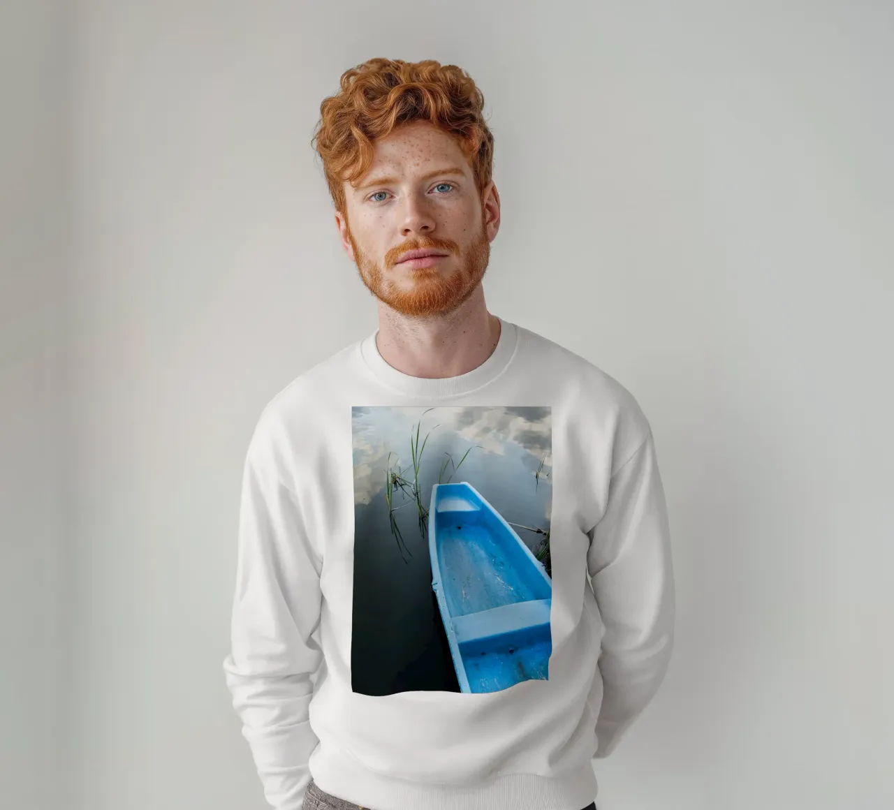 Boat #2 sweatshirt by rafael campezato