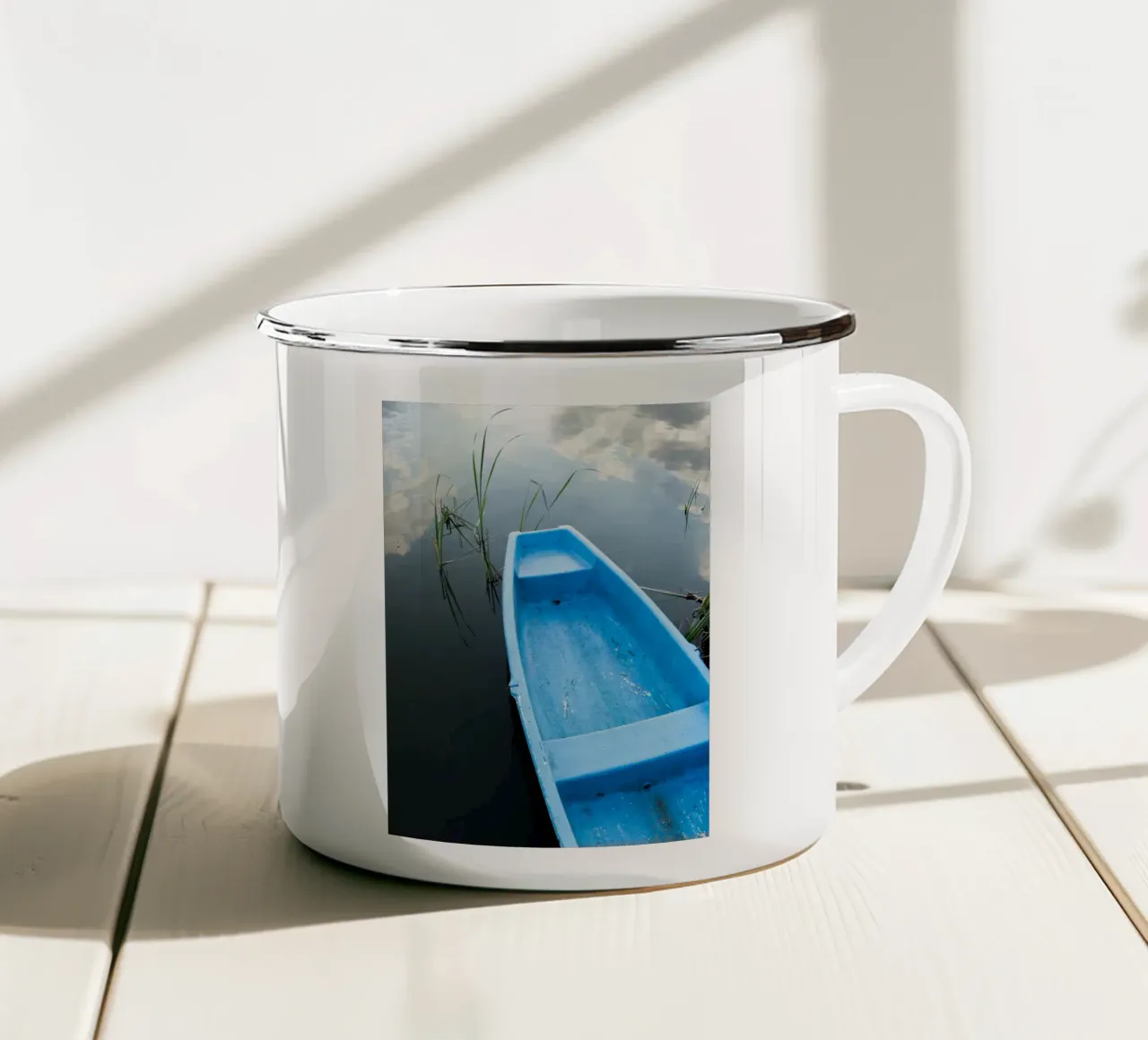 Barca #2 tazza in smalto da rafael campezato