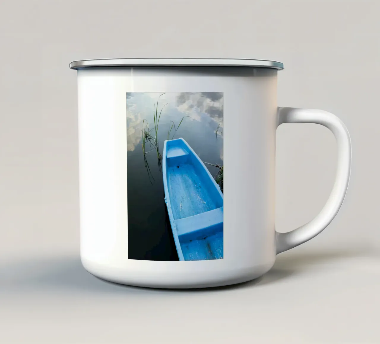 Barca #2 tazza in smalto da rafael campezato