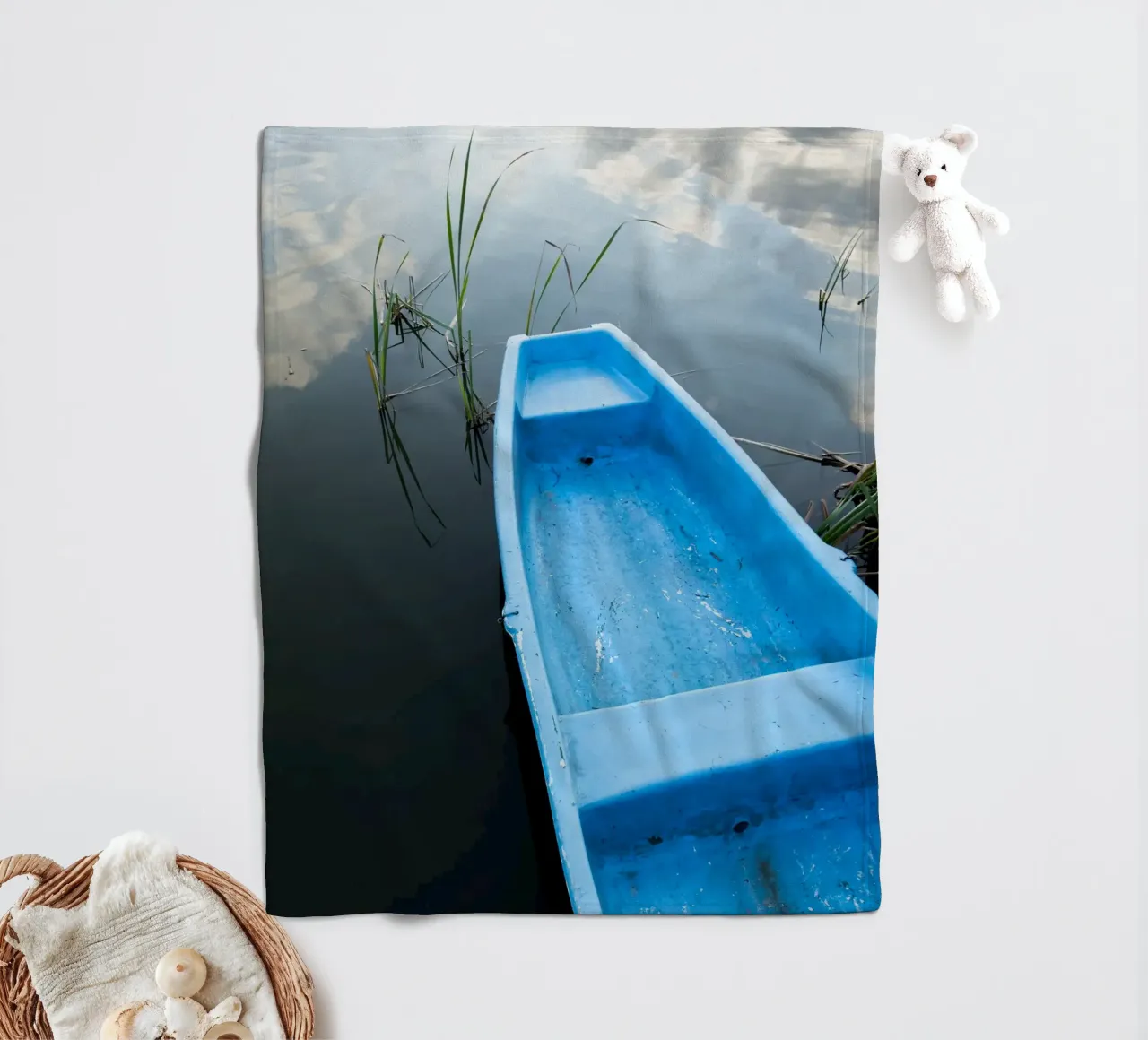 Boot #2 fleecedeken van rafael campezato