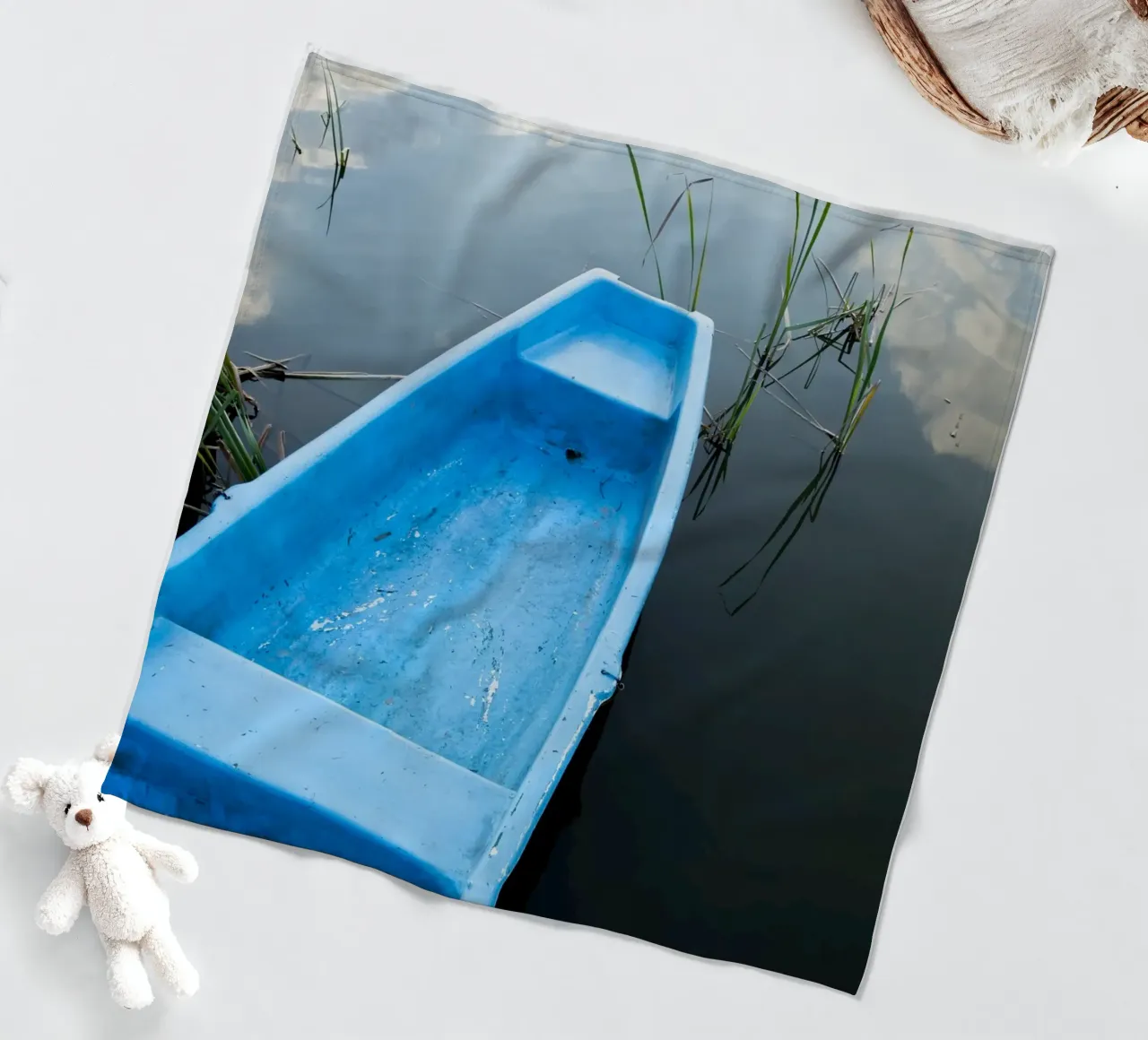 Boot #2 fleecedeken van rafael campezato