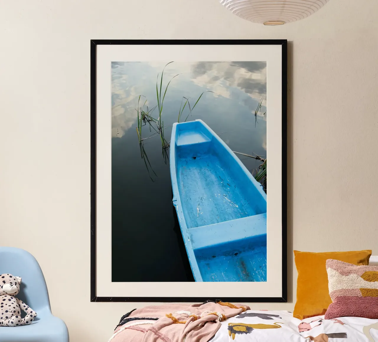 Boat #2 poster by rafael campezato