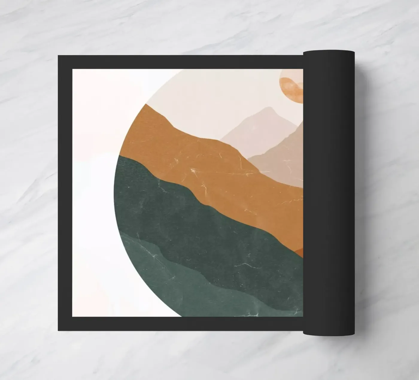 Mountainscape Fußmatte von DesignArt