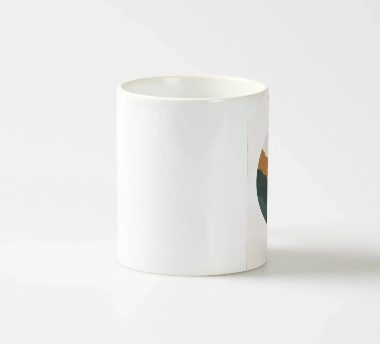 Paesaggio montano tazza in ceramica da DesignArt