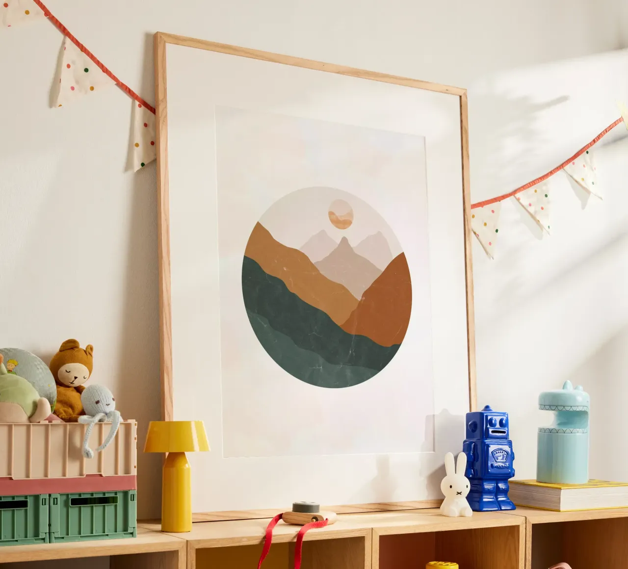 Paesaggio montano carta hahnemühle da DesignArt