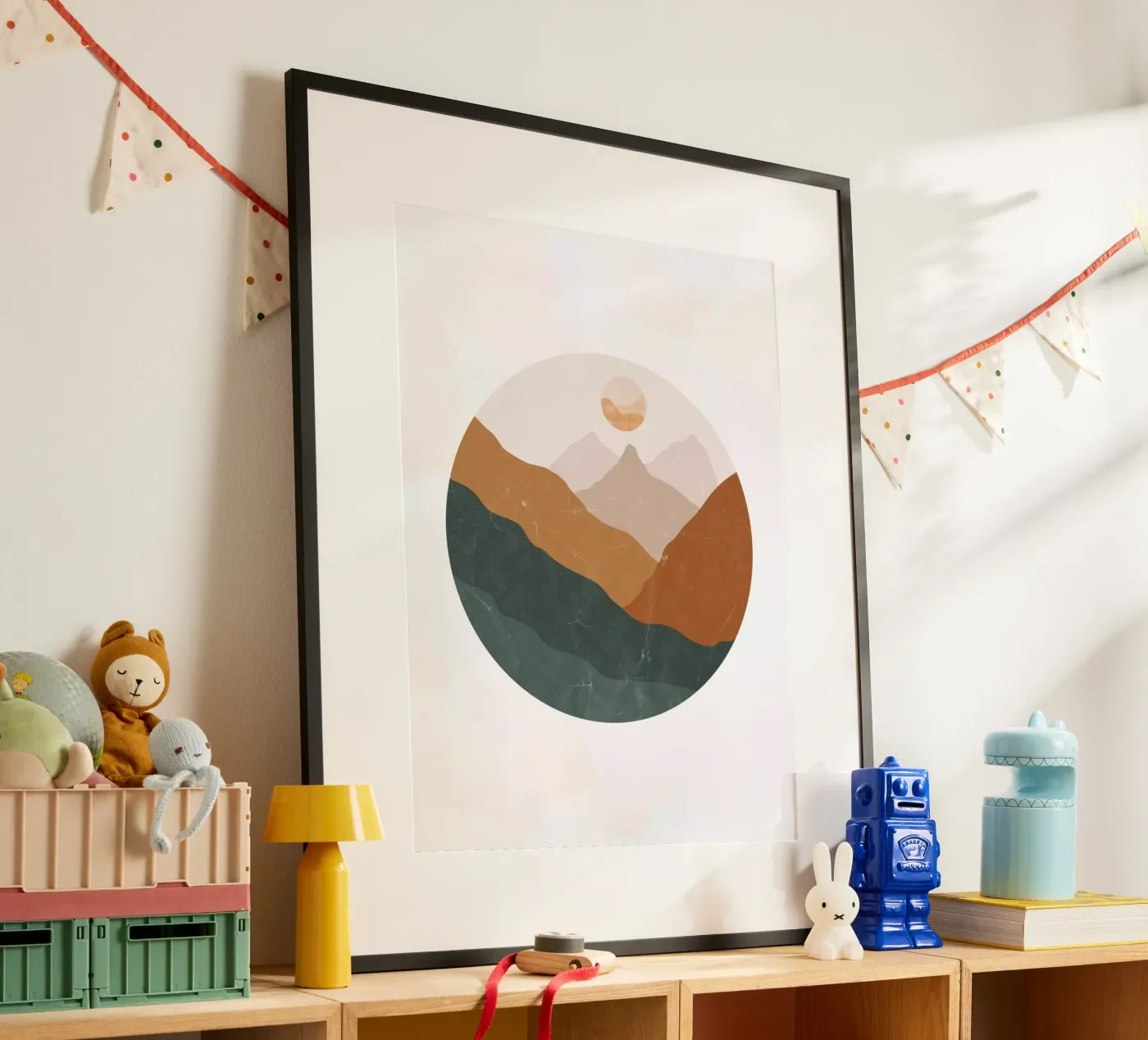 Mountainscape poster by DesignArt