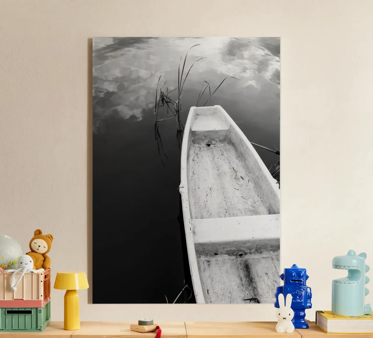 Boat #3 acrylic glass by rafael campezato