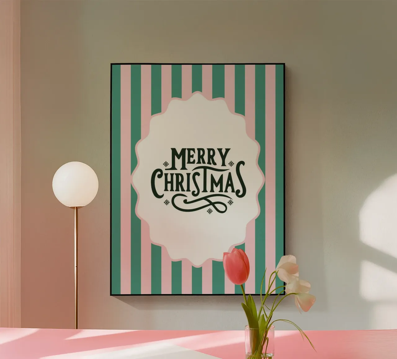 Buon Natale plexiglass da IamHomeDesigns