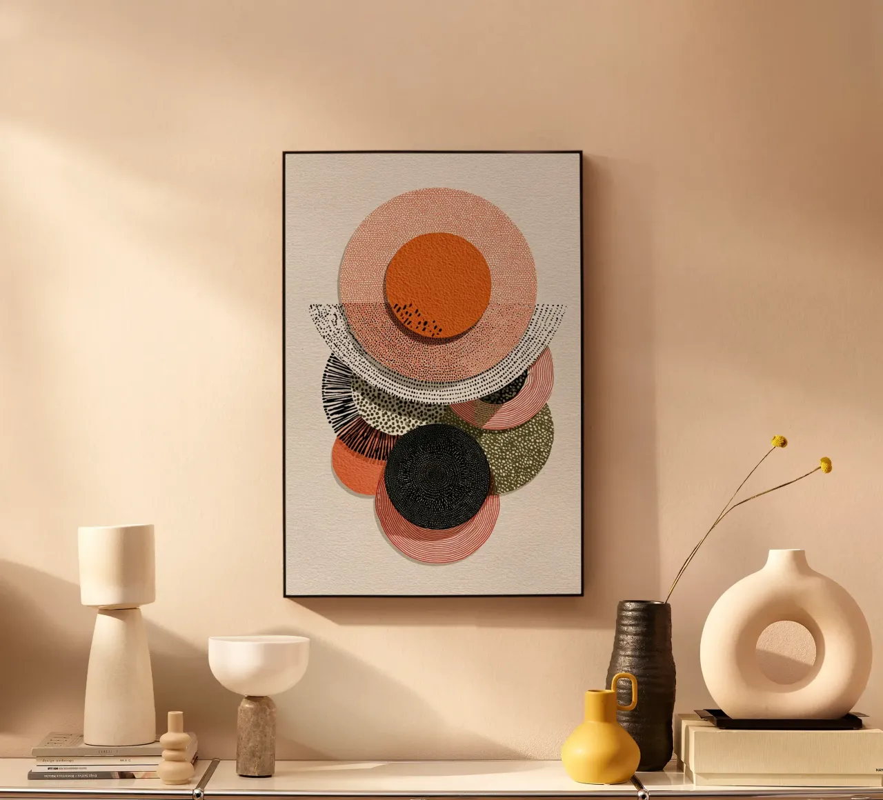 Winter Abstracts – Holiday Stack plexiglass da Geometrica