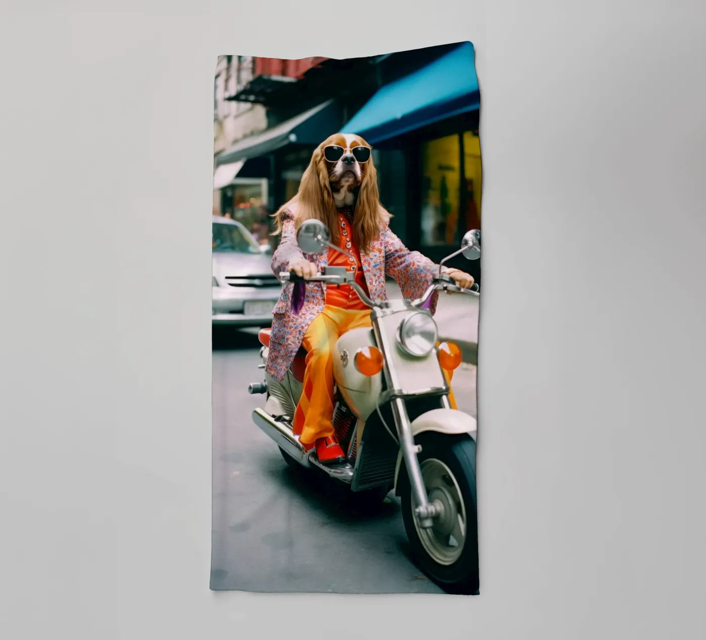 Axel towel by Affiches Chien Originales – Dogland