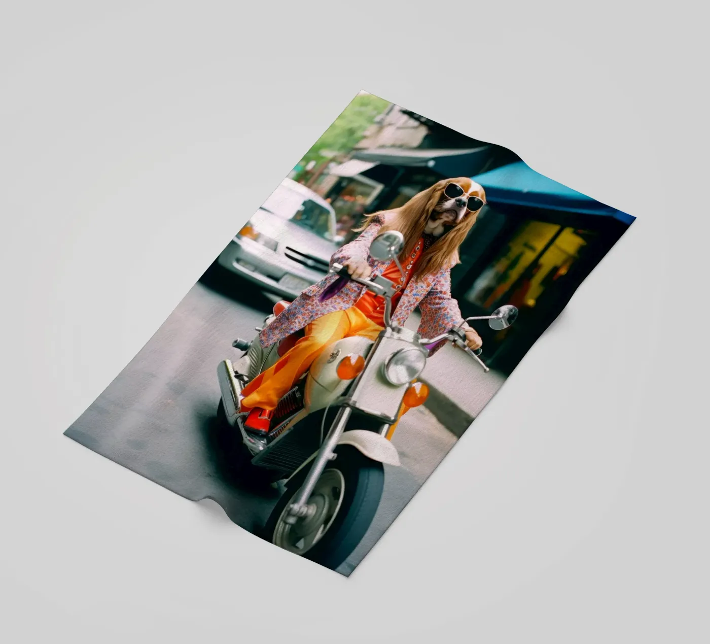 Axel strandhanddoek van Affiches Chien Originales – Dogland