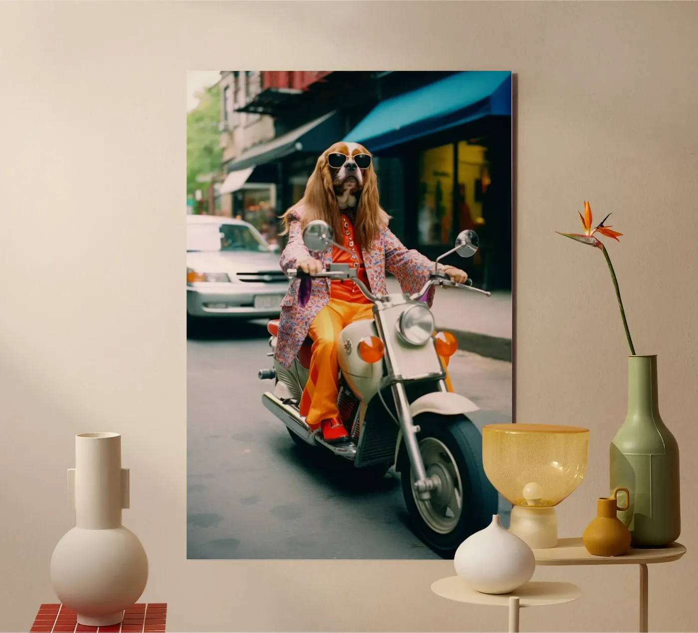 Axel alluminio dibond da Affiches Chien Originales – Dogland