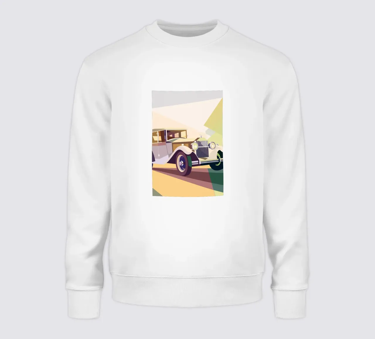 Klassieke auto sweatshirt van POLYGON SPECIAL