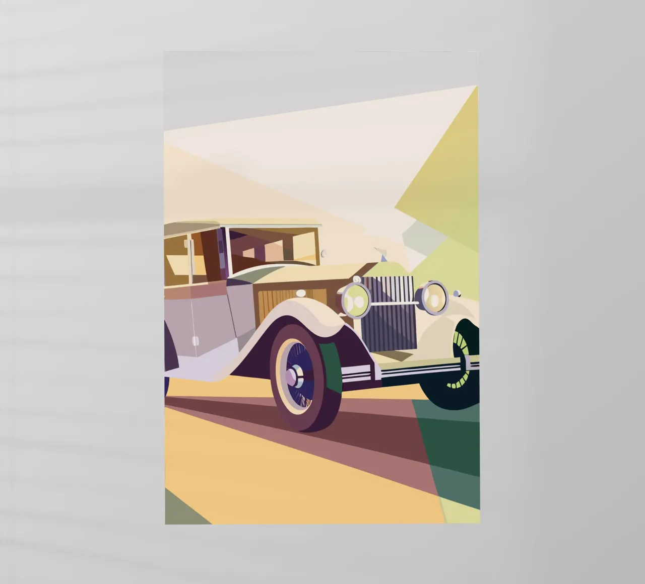 Oldtimer Backlit Folie von POLYGON SPECIAL