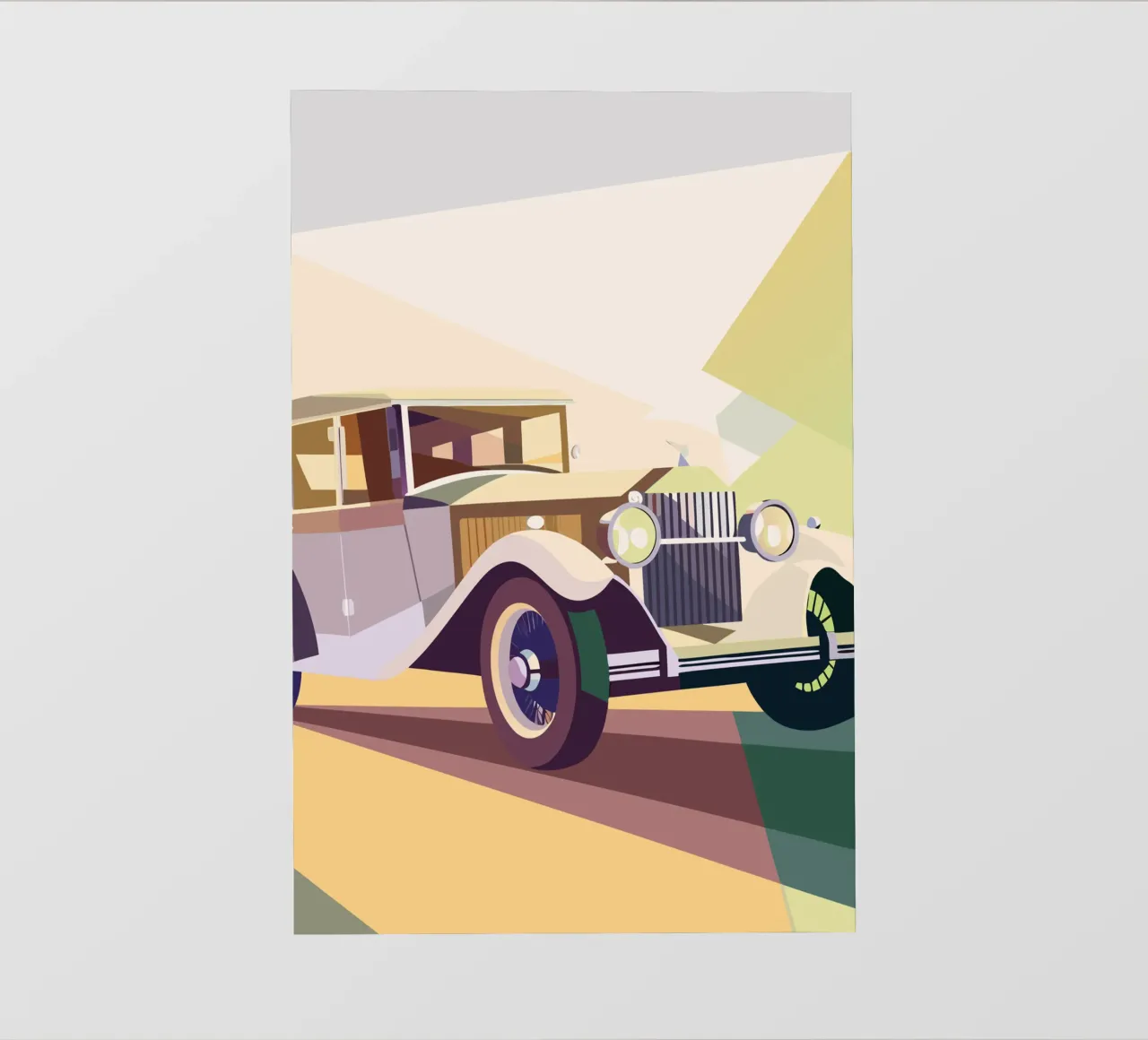 Oldtimer Backlit Folie von POLYGON SPECIAL