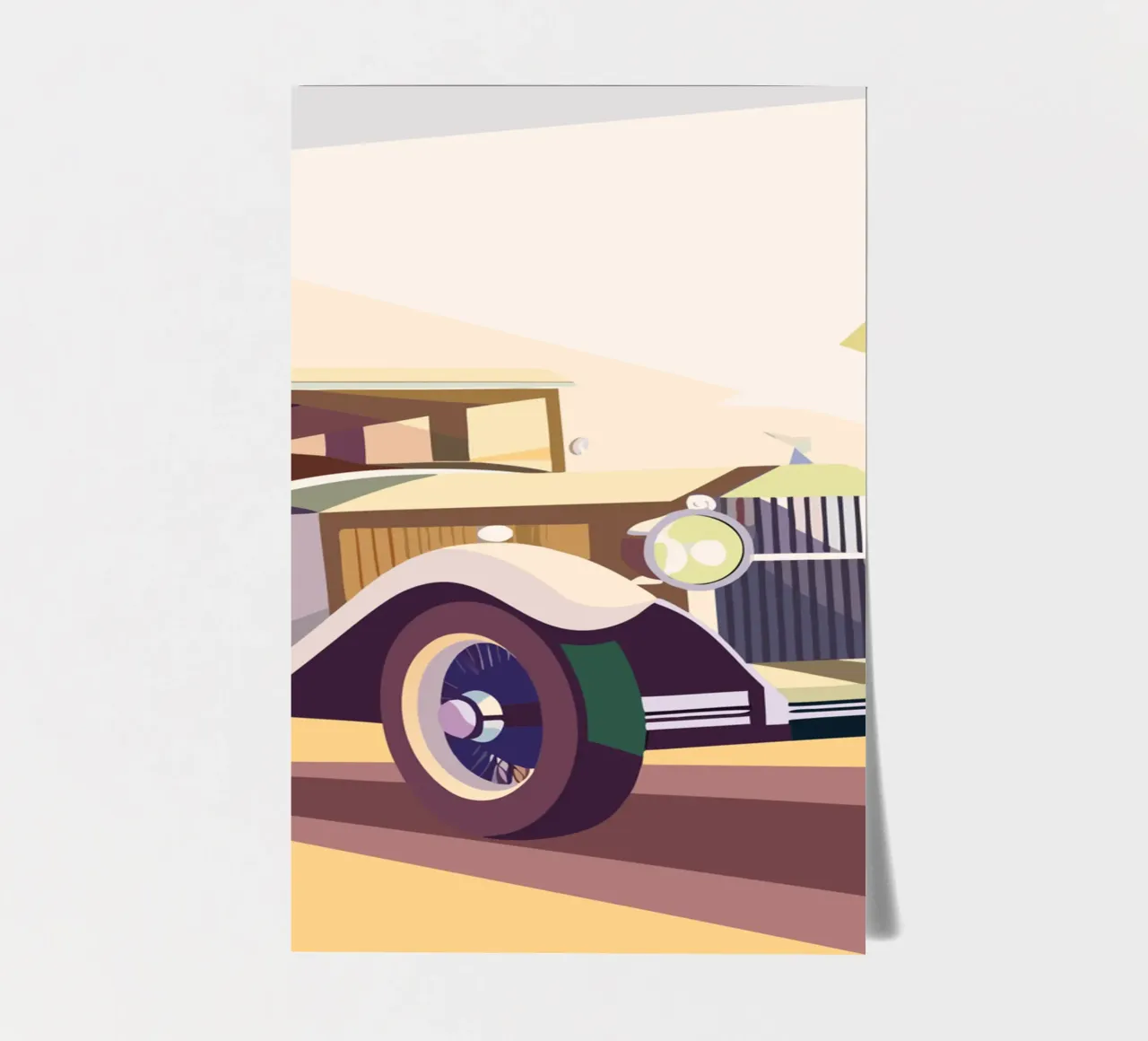 Oldtimer Stickerbogen von POLYGON SPECIAL