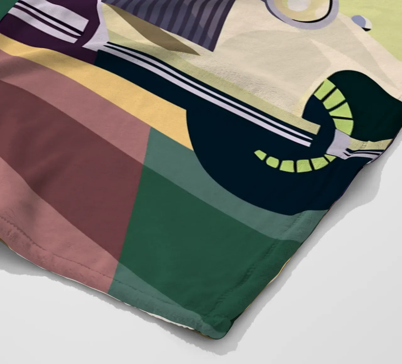 Oldtimer Fleecedecke von POLYGON SPECIAL