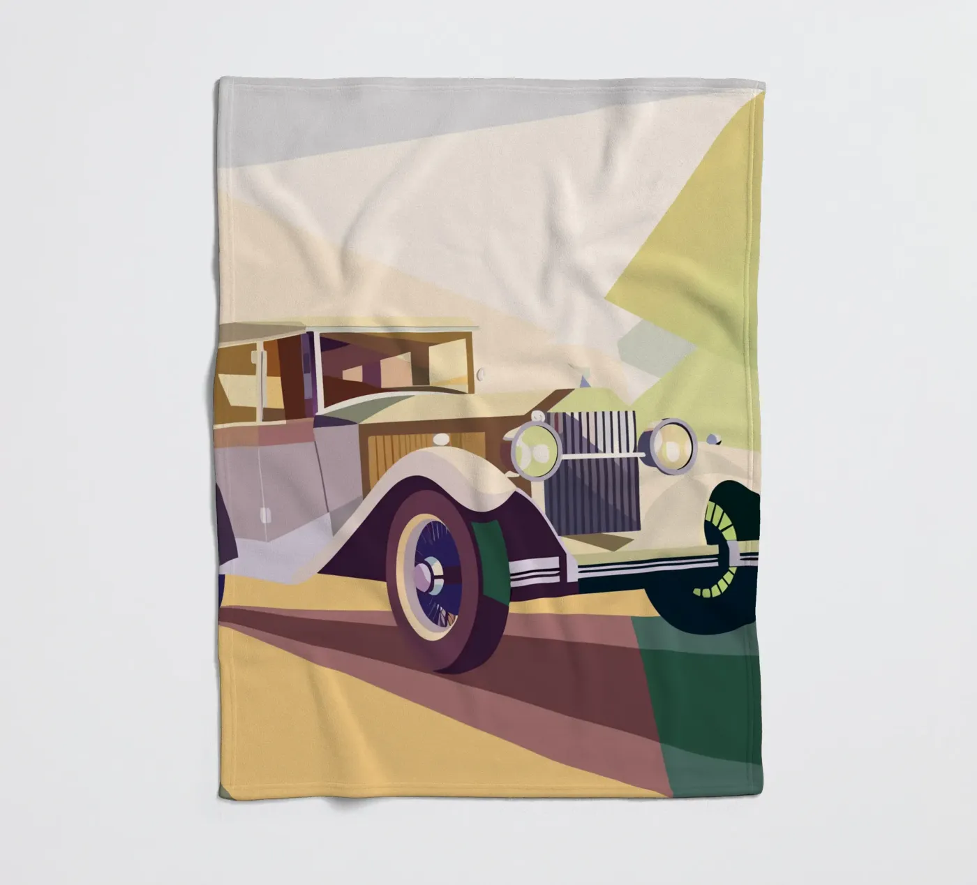 Oldtimer Fleecedecke von POLYGON SPECIAL
