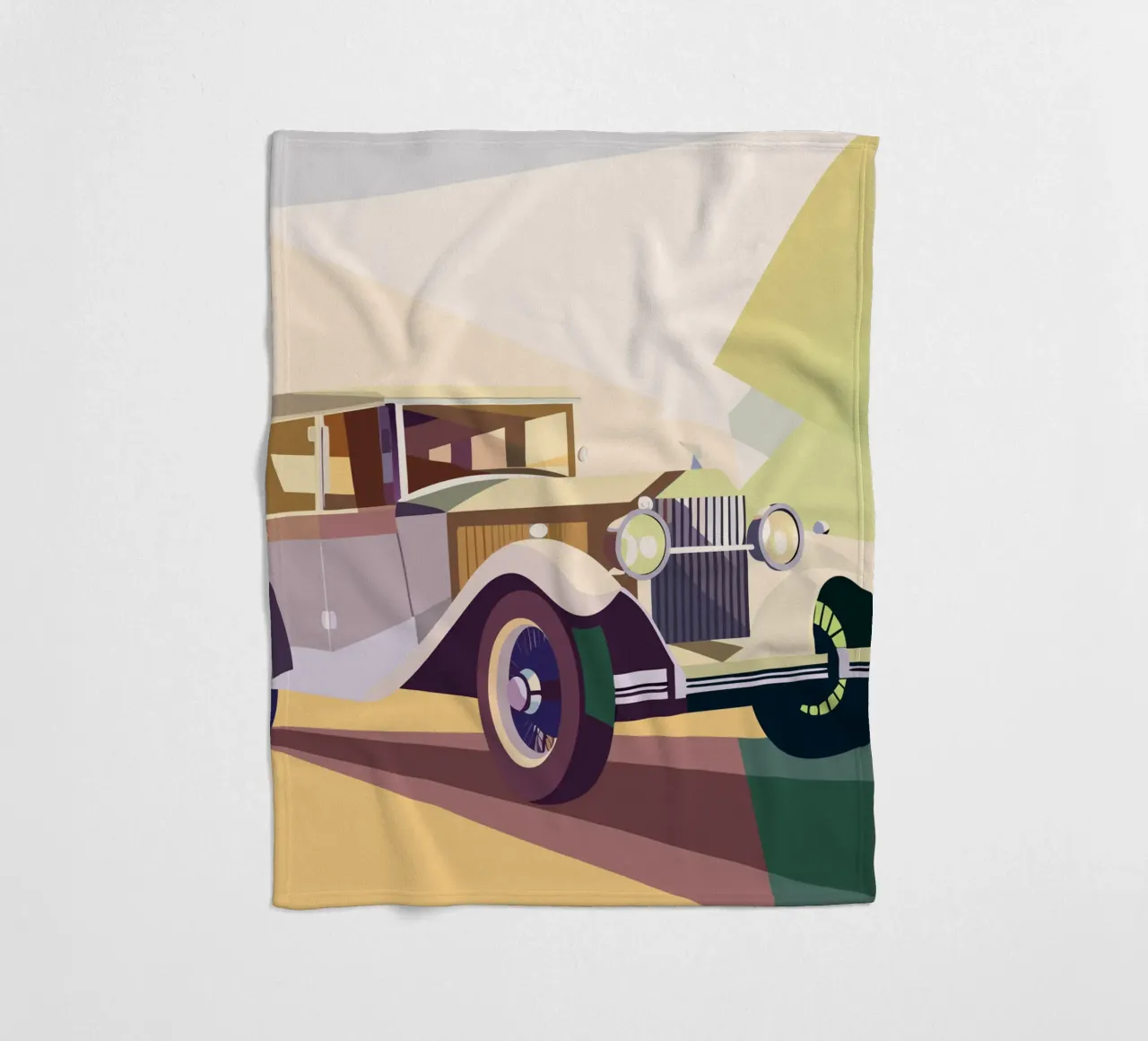 Oldtimer Fleecedecke von POLYGON SPECIAL