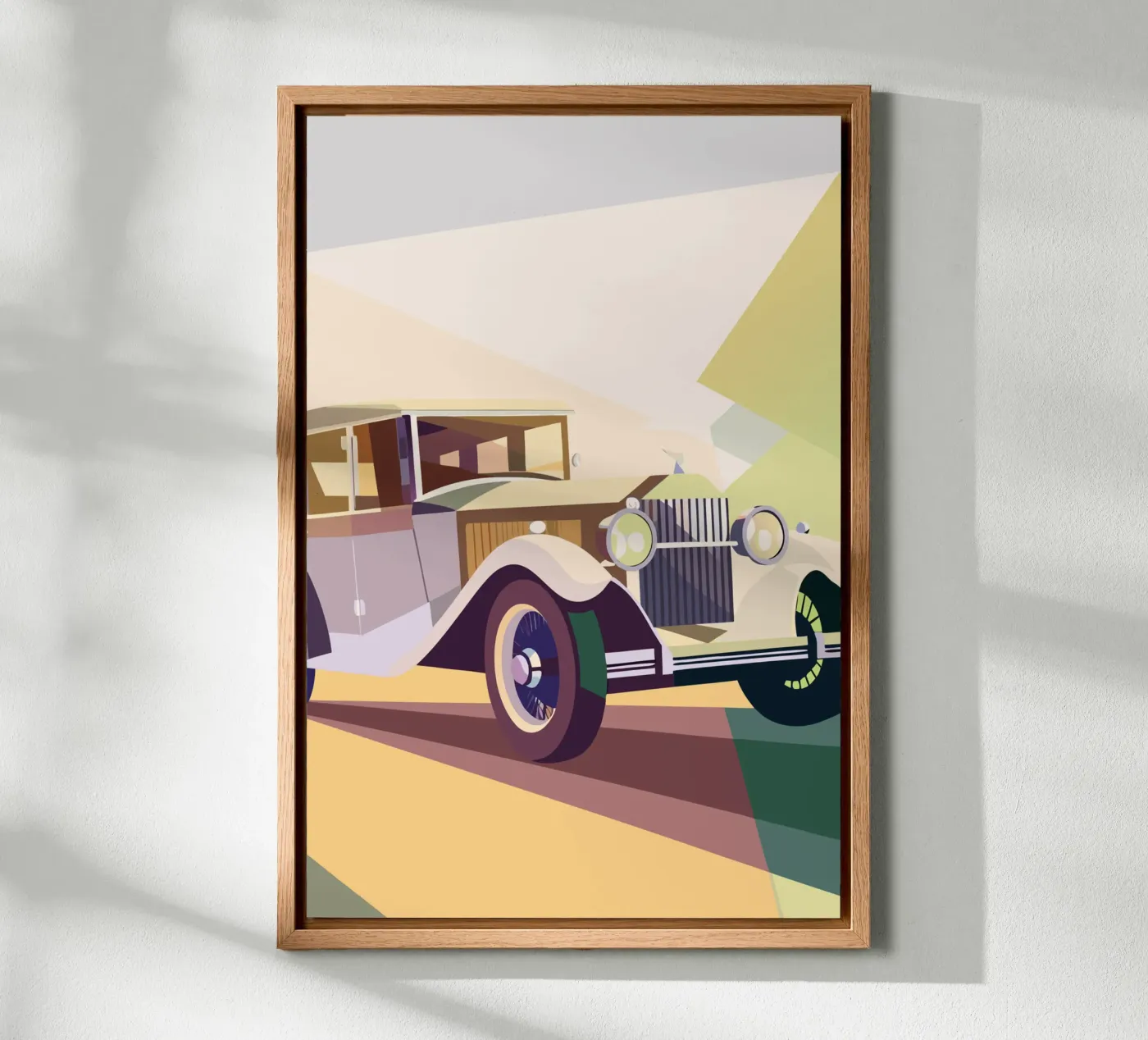 Oldtimer Leinwand von POLYGON SPECIAL