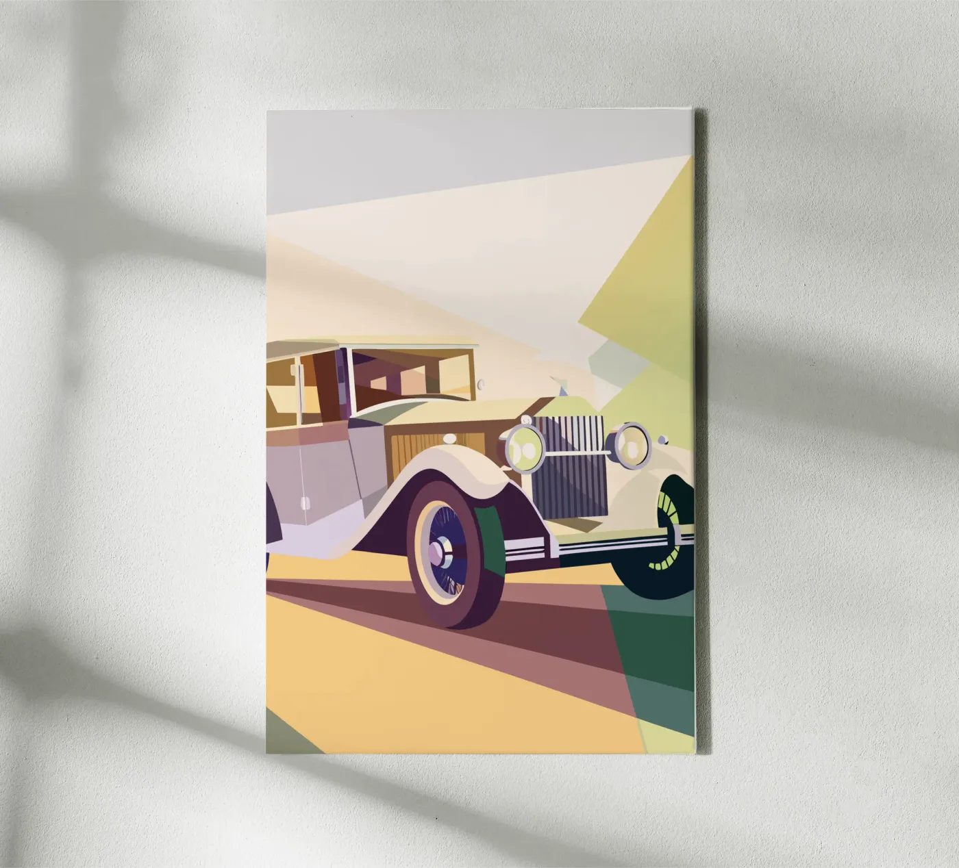 Oldtimer Leinwand von POLYGON SPECIAL