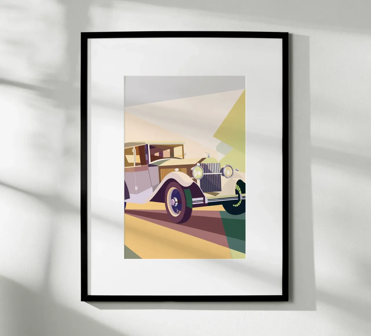 Oldtimer Poster von POLYGON SPECIAL