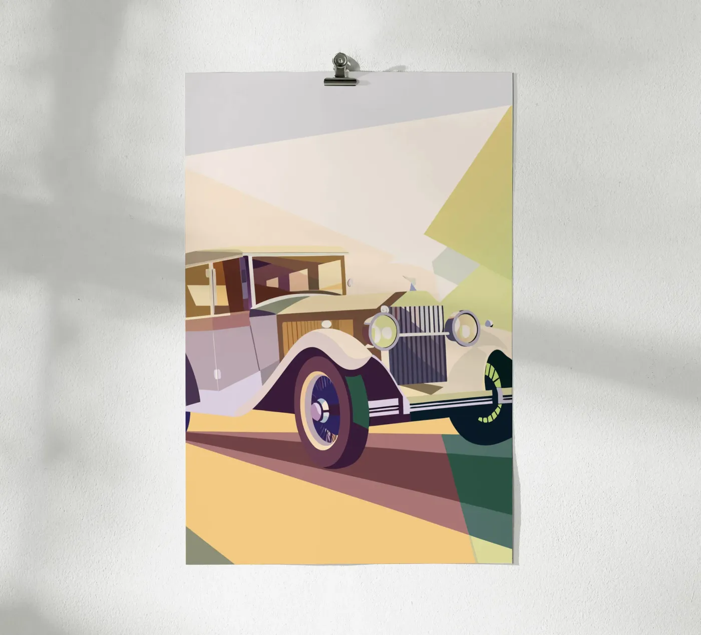 Oldtimer Poster von POLYGON SPECIAL
