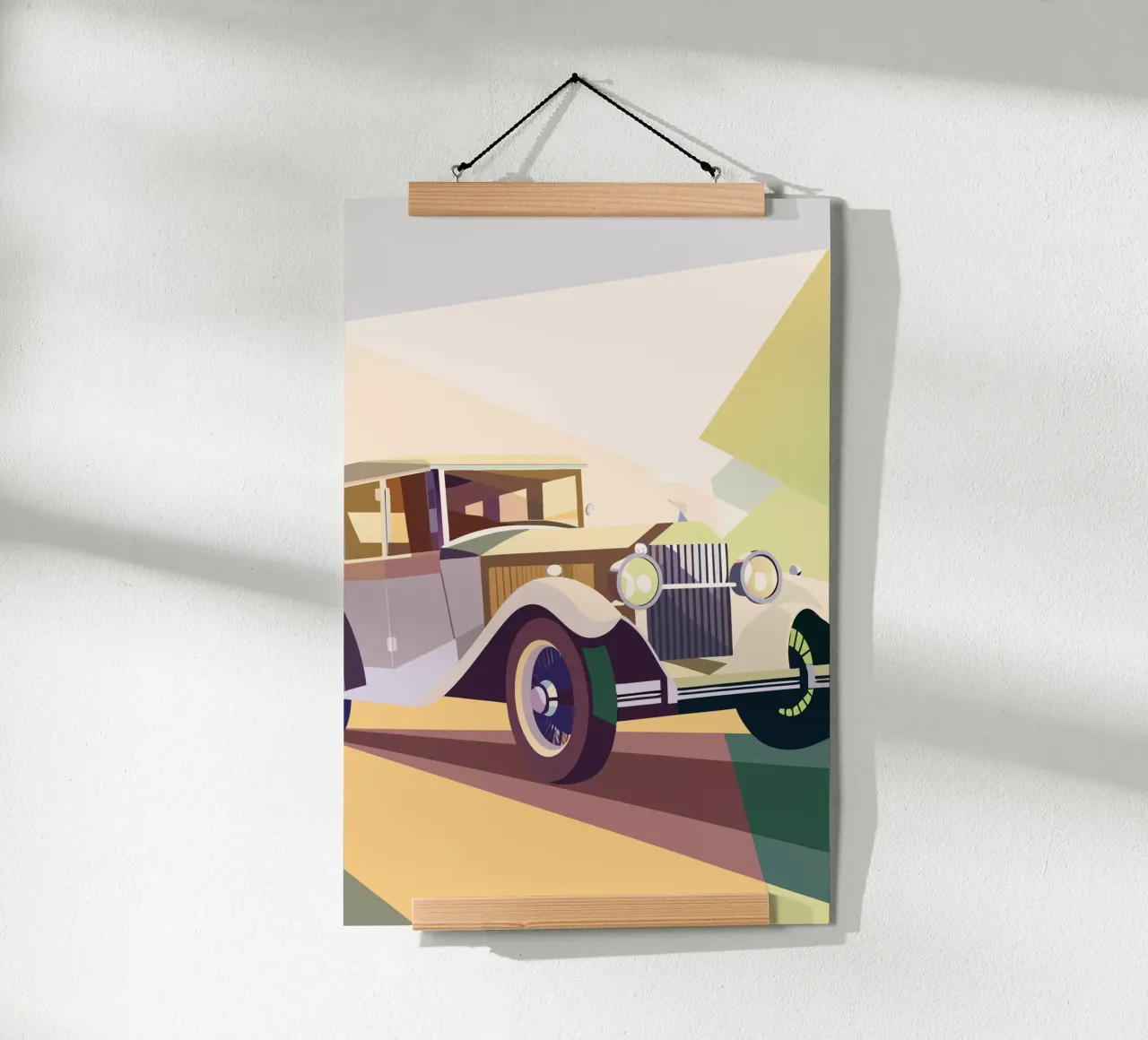 Oldtimer Poster von POLYGON SPECIAL
