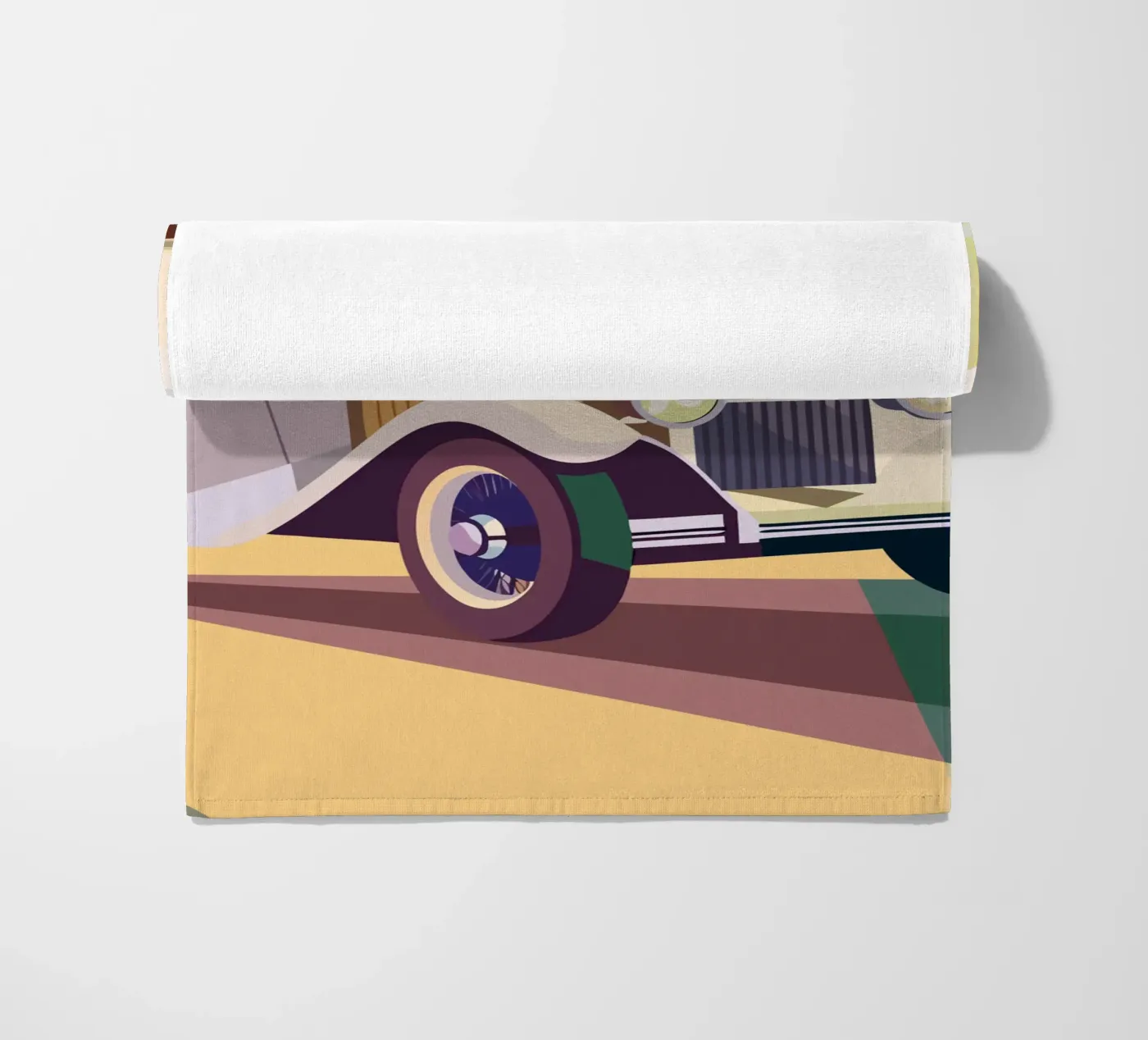 Oldtimer Strandtuch von POLYGON SPECIAL