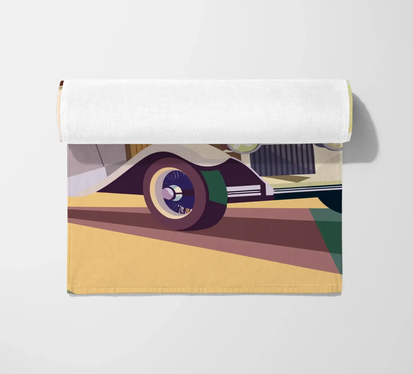 Oldtimer Strandtuch von POLYGON SPECIAL