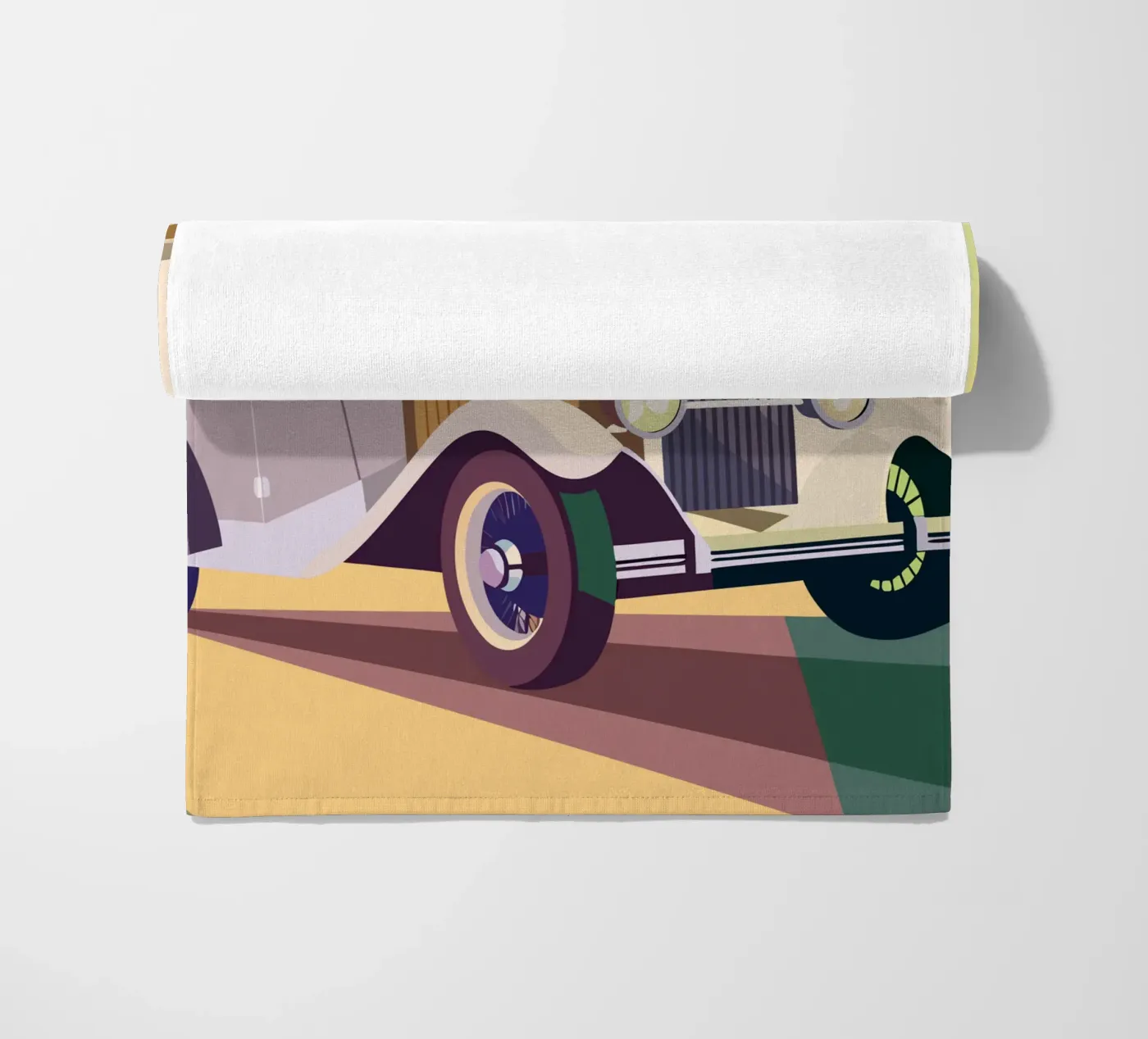 Oldtimer Strandtuch von POLYGON SPECIAL