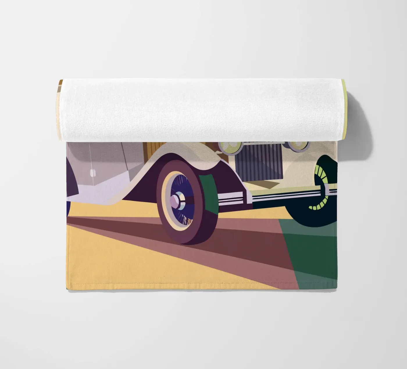 Oldtimer Strandtuch von POLYGON SPECIAL