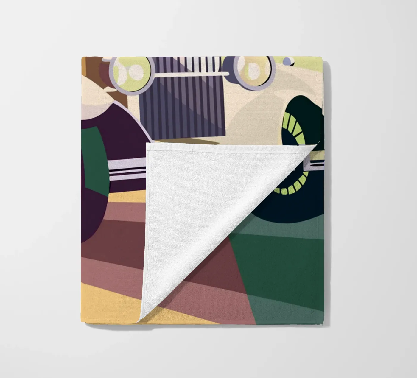 Oldtimer Strandtuch von POLYGON SPECIAL