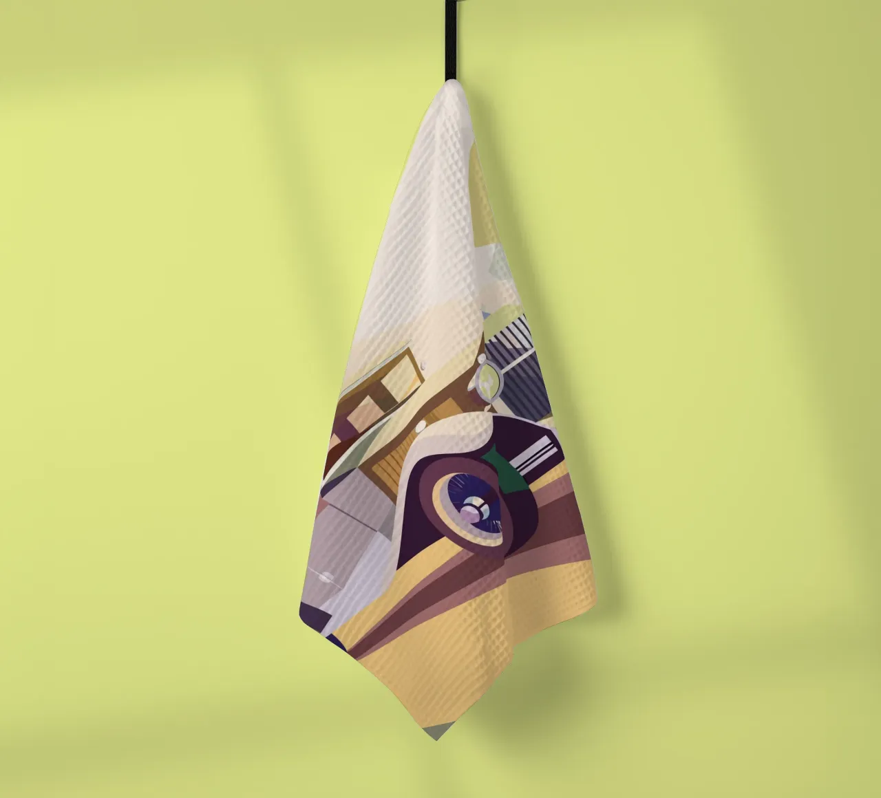 Klassieke auto theedoek van POLYGON SPECIAL