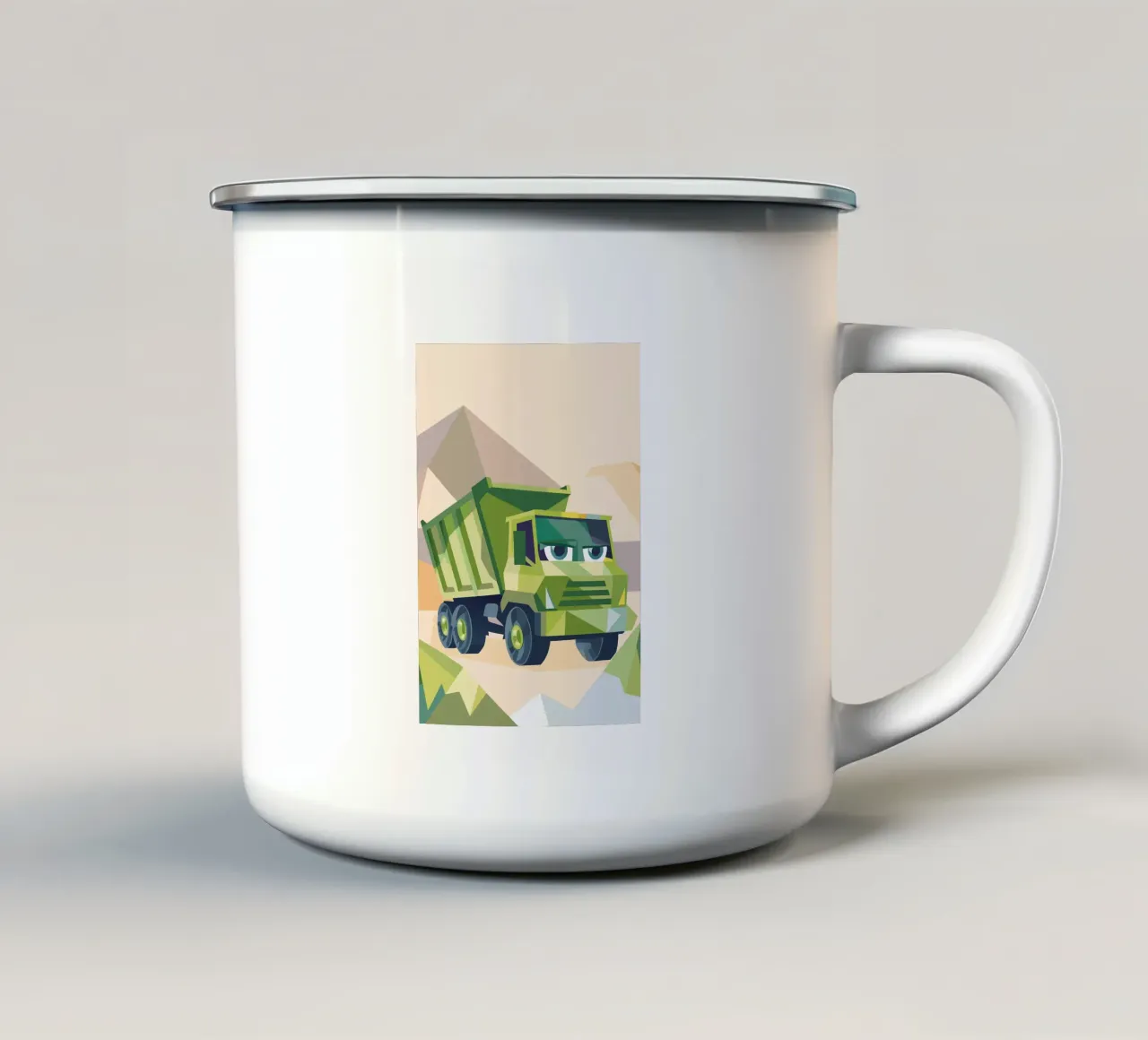 Dumper con occhi tazza in smalto da POLYGON SPECIAL