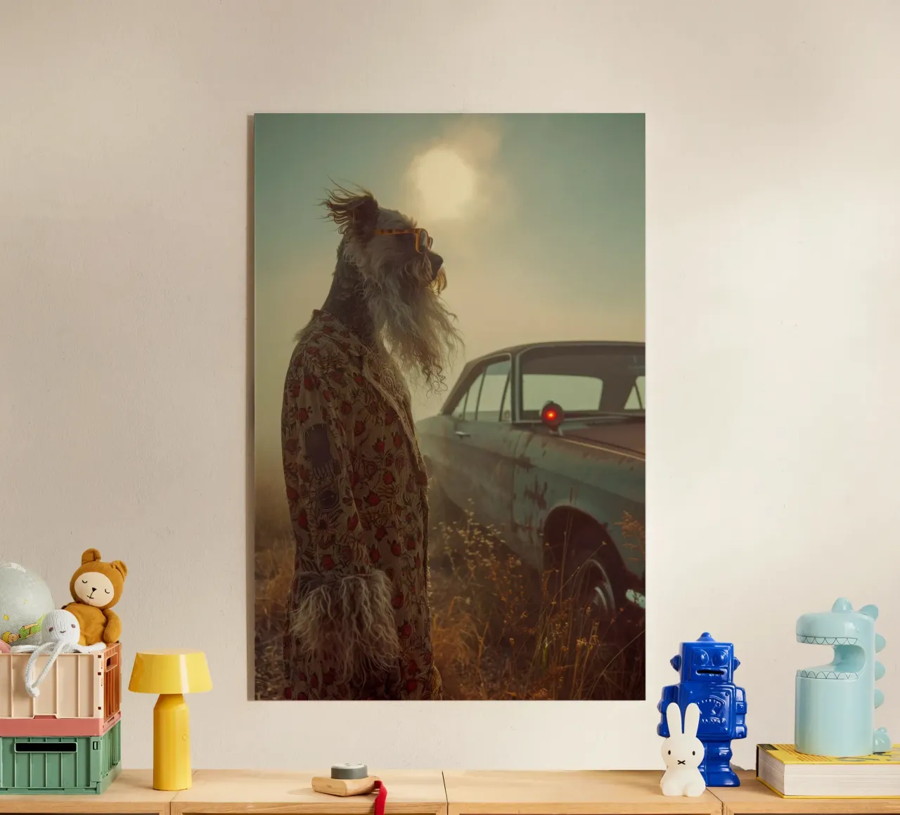 Wyatt plexiglass da Affiches Chien Originales – Dogland