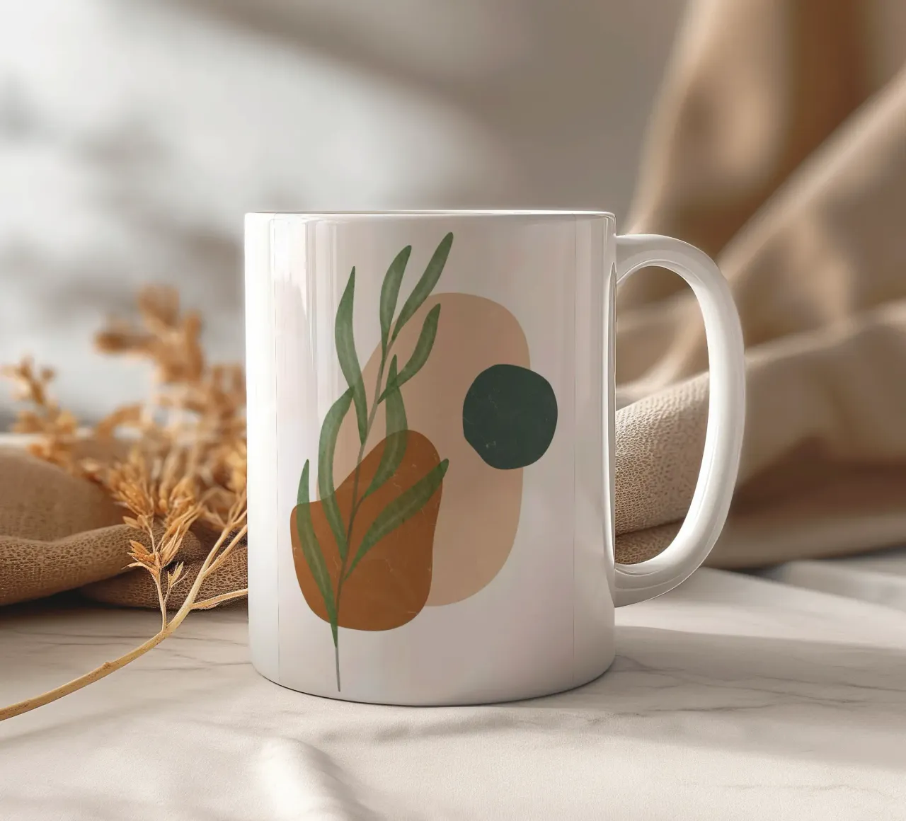 Forme astratte tazza in ceramica da DesignArt