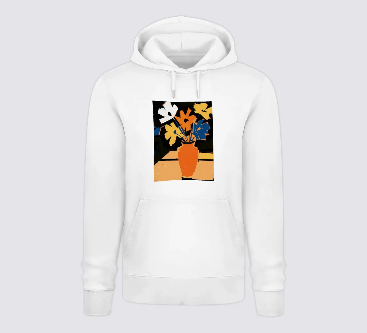 Fusione di colori fauve felpa con cappuccio da Sky Velour