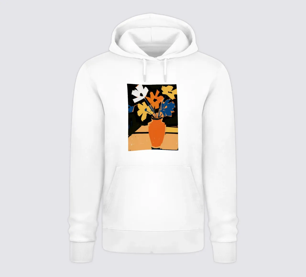 Fusione di colori fauve felpa con cappuccio da Sky Velour