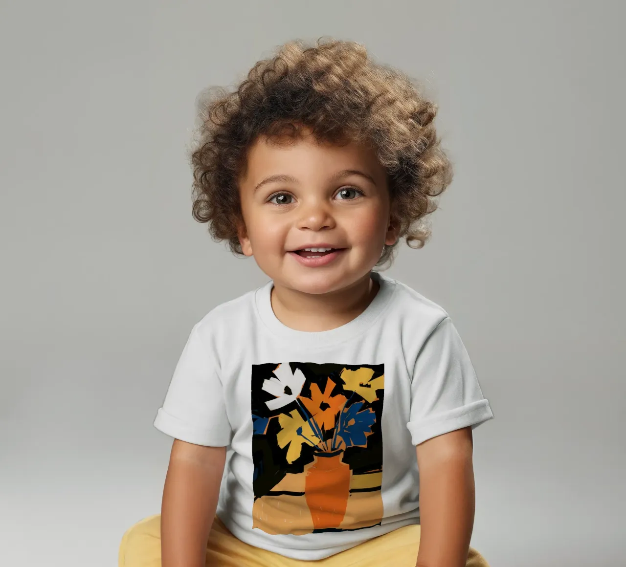 Fusione di colori fauve maglietta neonato da Sky Velour