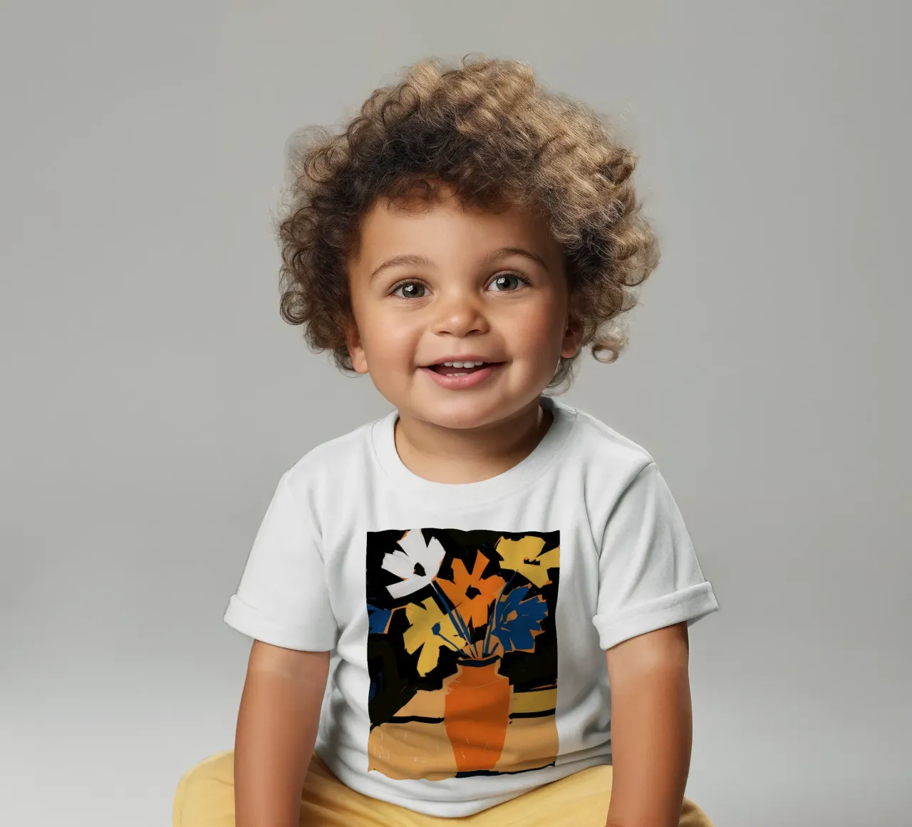 Fusione di colori fauve maglietta neonato da Sky Velour