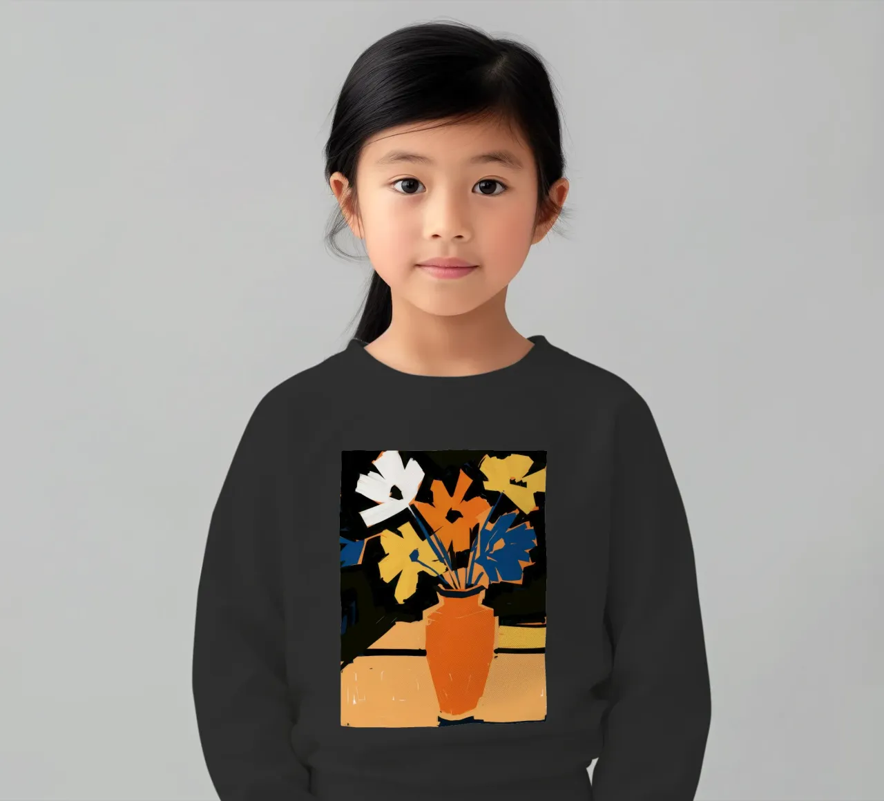 Fusione di colori fauve felpa bambino da Sky Velour