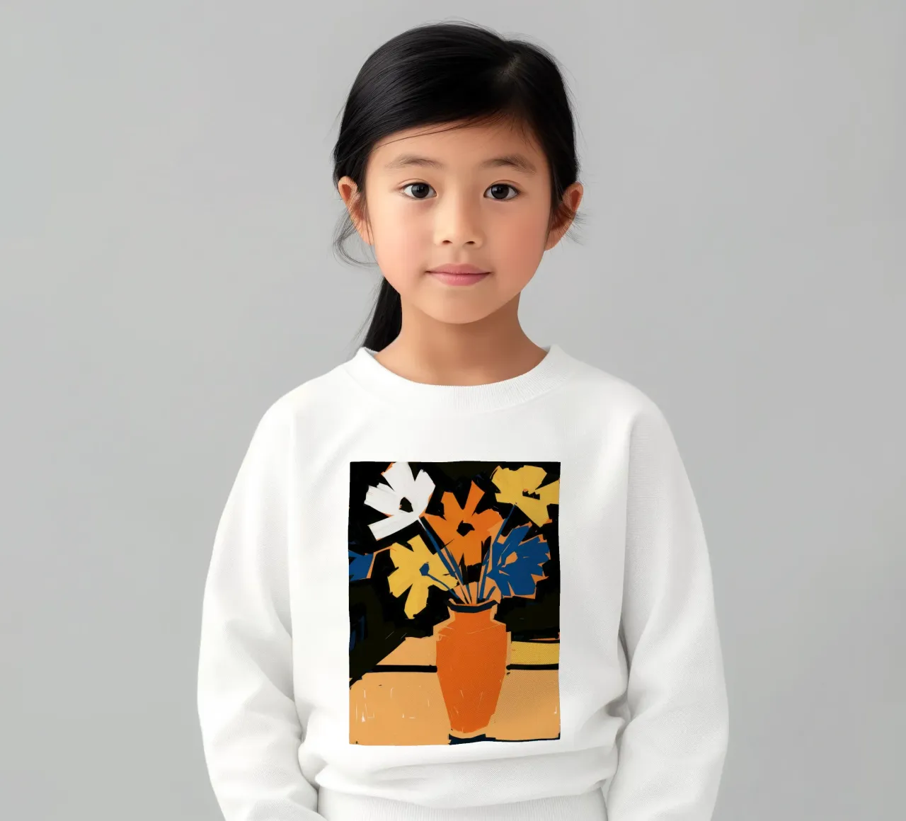 Fusione di colori fauve felpa bambino da Sky Velour