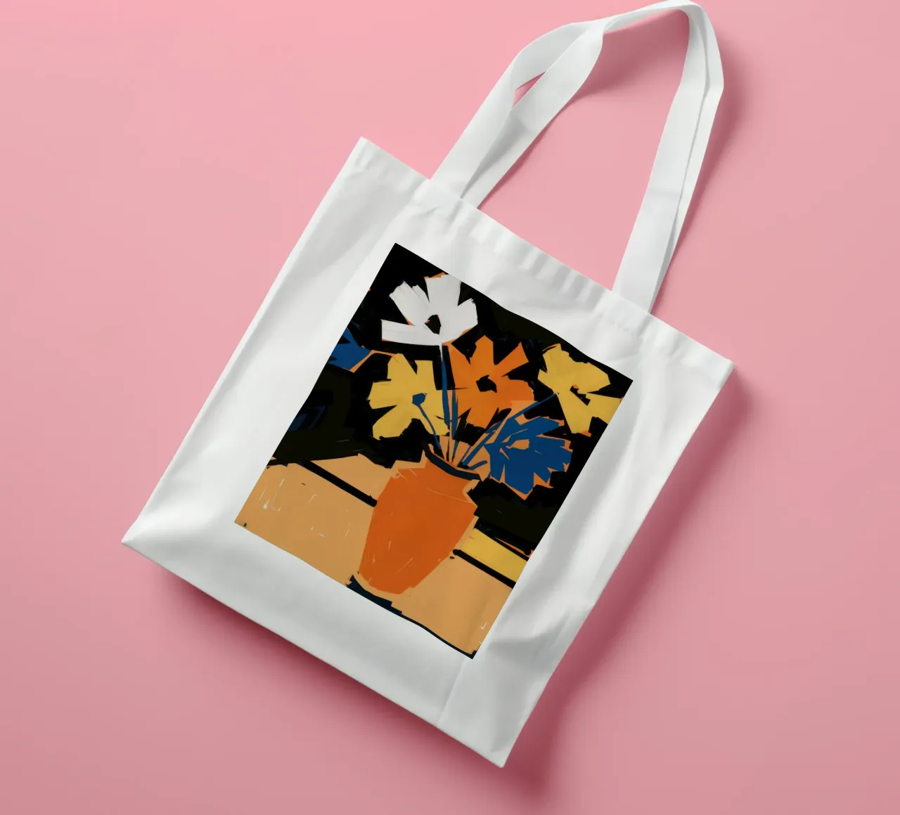 Fusione di colori fauve borsa in juta da Sky Velour