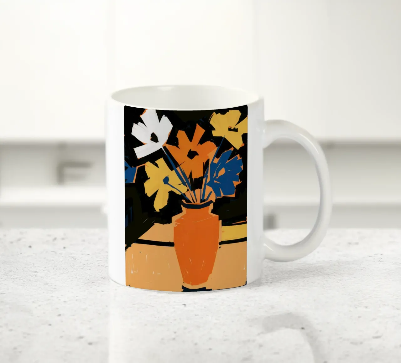 Fusione di colori fauve tazza in ceramica da Sky Velour