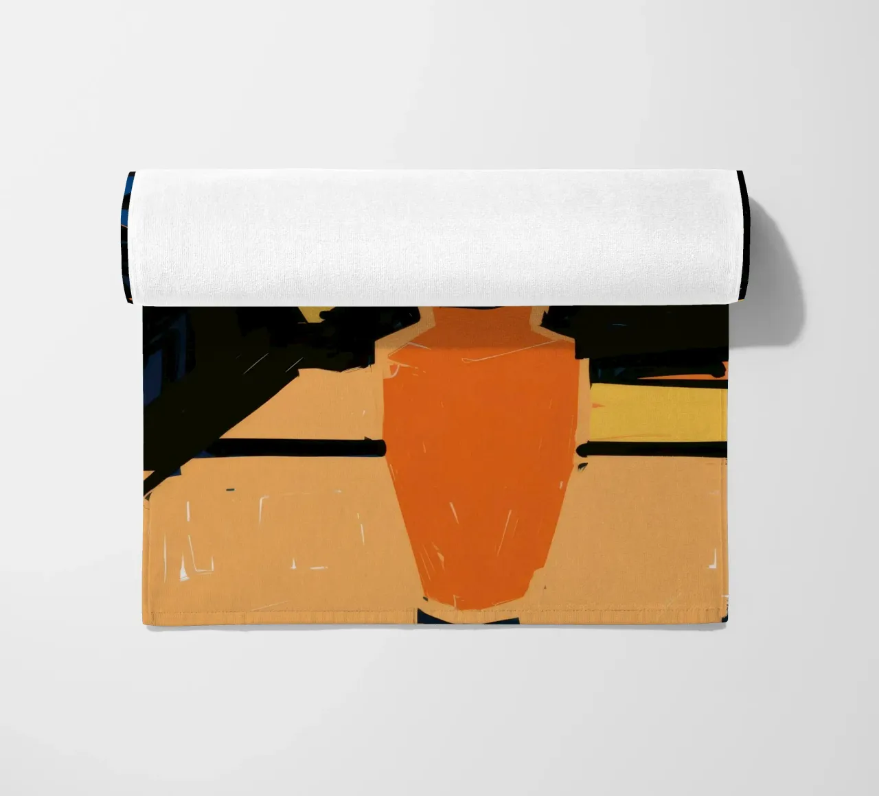 Fusione di colori fauve telo mare da Sky Velour